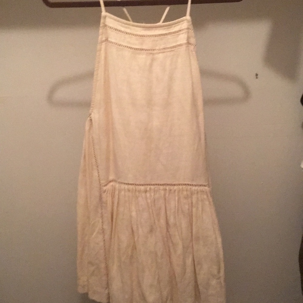 Free people off white beach dress